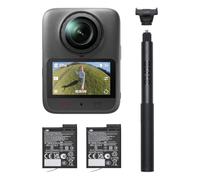 DJI Osmo 360 II Essential Combo, 8K 360° Camera | 8K/60fps HDR 360° Imaging, 105GB Built-in Storage, 14.5-Stop Dynamic Range, AI SuperNight 2.0, 1.2m Invisible Selfie Stick