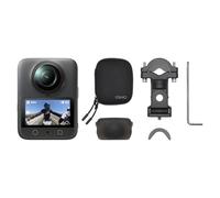 DJI Osmo 360 Motorcycle Handlebar POV Combo, 360 Camera With 1-Inch 360° Imaging, 170° FOV, Native 8K 360° Video, Magnetic Quick-Release, Heavy-Duty Mount for Handlebar View, Action Camera for Riders