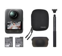 DJI Osmo 360 Popular Combo, 360 Camera With 1-Inch 360° Imaging, Native 8K 360° Video, 4K/120fps & 170° Boost Video, 1.2m Invisible Selfie Stick Kit, Extended Battery Life With 2 Batteries