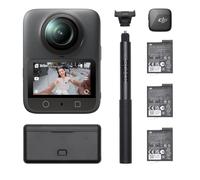 DJI Osmo 360 Vlog Combo, 360 Camera Ideal for Vloggers With Mic Mini Transmitter, Extended Battery Life With 3 Batteries, Action Camera With 1-Inch 360° Imaging, Native 8K 360° Video, 170° FOV