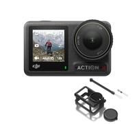 DJI Osmo Action 4 Standard Combo - 4K/120fps Waterproof Action Camera with a 1/1.3-Inch Sensor, Stunning Low-Light Imaging, 10-bit & D-Log M Color Performance, Long-Lasting 160 Mins, Outdoor Camera
