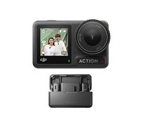 DJI Osmo Action 4 Standard Combo - 4K/120fps Waterproof Action Camera with a 1/1.3-Inch Sensor, Stunning Low-Light Imaging, 10-bit & D-Log M Color Performance, Long-Lasting 160 Mins, Outdoor Camera