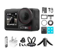 DJI Osmo Action 5 Pro Combo, Waterproof Camera With 1/1.3" Sensor, 4K/120fps Video, Subject Tracking, Stabilization, Dual OLED Touchscreens (Standard Multi-Accessory Bundle)