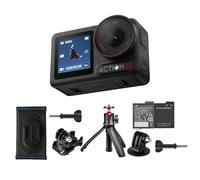 DJI Osmo Action 5 Pro Hiking Combo, Waterproof Action Camera with 1/1.3" Sensor, 4K/120fps Video, Subject Tracking, Stabilization, Dual OLED Touchscreens, Action Camera 4K Ideal for Sports, Vlog