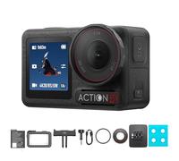DJI Osmo Action 5 Pro Standard Combo, Waterproof Camera With 1/1.3" Sensor, 4K/120fps Video, Subject Tracking, Stabilization, Dual OLED Touchscreens, Action Camera 4K Ideal for Sports, Vlog