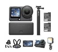 DJI Osmo Action 6 Enhanced Combo, Action Camera With 1/1.1″ Square Sensor, Extended Battery Life With 2 Batteries, Variable Aperture of f/2.0-f/4.0 (Action 6 Enhanced Combo Bundle)