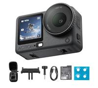 DJI Osmo Action 6 Essential Combo, Action Camera With 1/1.1″ Square Sensor, 4hrs Battery, Variable Aperture of f/2.0-f/4.0, Action Camera 8K (Osmo Action 6 Essential Combo + Camera Bag)