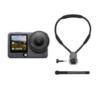 DJI Osmo Action 6 Neck Mount Filming Combo, Action Camera for Hands-Free Recording With 1/1.1″ Sensor, Cold-Resistant, 4hrs Battery, Action Camera 4K Ideal for Fishing and Family Trips
