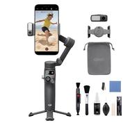 DJI Osmo Mobile 7P Gimbal Stabilizer for iPhone, Android, Native Tracking, Lighting, 3-Axis Phone Gimbal, Quick Launch, One-Tap Edit, Built-in Extension Rod & Tripod, 10hrs Use, Phone Charging-Bundle
