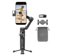 DJI Osmo Mobile 7P Gimbal Stabilizer for iPhone, Android, Native Tracking, Lighting, 3-Axis Phone Gimbal, Quick Launch, One-Tap Edit, Built-in Extension Rod & Tripod, 10hrs Use, Phone Charging