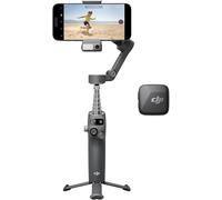 DJI Osmo Mobile 7P + Mic Mini TX (Infinity Black), Gimbal Stabilizer