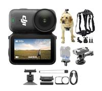 DJI Osmo Nano Standard Combo (128GB) - Small 4K/60fps Vlogging Camera with a 1/1.3″ Sensor, 143° Wide FOV Video, 200-Min Recording, Swift Content Transfer, Magnetic POV Cam 4K for Sports, Pet Combo