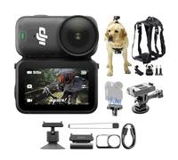 DJI Osmo Nano Standard Combo (64GB) - Small 4K/60fps Vlogging Camera with a 1/1.3″ Sensor, 143° Wide FOV Video, 200-Min Recording, Swift Content Transfer, Magnetic POV Cam 4K for Sports, Pet Combo