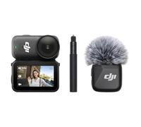 DJI Osmo Nano Vlog Combo (64GB) - 4K Portable Vlogging Camera with Mic Mini TX Black, Hands-Free POVs, 143° Wide FOV, 200-Min Recording, Stabilization, Magnetic Cam for Travel, Vlog