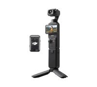 DJI Osmo Pocket 3 Creator Combo, Vlogging Camera with 1'' CMOS & 4K/120fps Video, 3-Axis Stabilization, Face/Object Tracking, Fast Focusing, Mic Included for Clear Sound, Small Camera for Photography