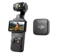 DJI Osmo Pocket 3 Vlog Combo, Vlog Camera with 1" CMOS & 4K/120fps for YouTube, Microphone Mini Transmitter (Infinity Transmitter Black)