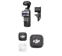DJI Osmo Pocket 4 Audio Combo With Mic Mini 2 Transmitter, Pocket Gimbal Vlog Camera, 1″ CMOS & 4K/240fps, 3-Axis Stabilization, 2× Lossless Zoom, 107GB Built-in Storage, 2" Rotatable Screen