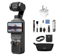 DJI Osmo Pocket 4 Essential Combo, Pocket Gimbal Vlog Camera, 1″ CMOS & 4K/240fps, 3-Axis Stabilization, 14-Stop Dynamic Range,107GB Built-In Storage (Osmo Pocket 4 Essential Combo Bundle 1)