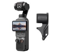 DJI Osmo Pocket 4 Standard Combo, Pocket Gimbal Vlog Camera, 1″ CMOS & 4K/240fps, 3-Axis Stabilization, 2× Lossless Zoom, 107GB Built-in Storage, 2" Rotatable Screen, Video Camera for Photography