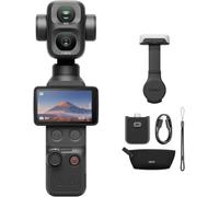 DJI Osmo Pocket 4P Standard Combo, Dual-Lens 4K Vlog Camera, 1-Inch CMOS | 3× Optical Zoom, Up to 12× Zoom, 4K/240fps,17-Stop Dynamic Range,103GB Built-In Storage, Fill Light