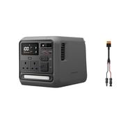 DJI Power 1000 Mini Portable Power Station, MC4 Solar Charging Cable, 1008Wh LFP Battery, Compact Size, 1000W Max Output, Built-in Car Charger & MPPT Module, Outdoor Generator for Camping, Road Trips