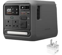 DJI Power 1000 Mini Portable Power Station, 1008Wh LFP Battery, Compact Size, 1000W Max Output, Fast Car Charging, Portable Battery for Camping, RVs, Road Trips