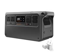 DJI Power 1000 V2 Portable Power Station, 2600W Stable Output Solar Generator 1024Wh LFP LiFePO4 Battery, 37m Ultra-Fast Charging Off-Grid Generator