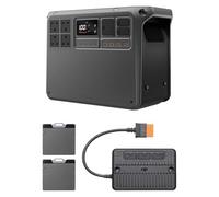 DJI Power 2000 400W Foldable Solar Panel Combo, 2048Wh LFP Battery