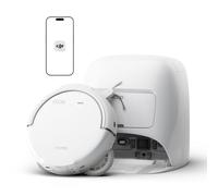 DJI ROMO S Robot Vacuum Cleaner and Mop With 25,000 Pa Suction, Drone-Level Sensing, Dual Robotic Arms, 200-Day Maintenance-Free Operation, Anti-Tangle Roller Brush, Auto Mop Washing & Drying