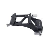 DJI RS2 RS3 Vertical Camera Mount, NICEYRIG Professional Vertical Camera Mount for RS2/RS3/RS3pro, Aluminum Alloy Quick Release Plate Bracket, 2KG Payload-528