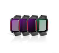DJIFlip Filter Set for DJI Flip for Drones - 6-Piece HD Optical Glass Lens Filters with CPL, UV & ND16/32/64/128, Scratch-Resistant, Matte Black Finish(Four sets of filters)