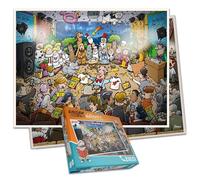 Djigsaw Vu at the Nativity: 2 X 1000 Piece Christmas Jigsaw Puzzle Set | Modern & Vintage Nativity Scene Challenge | Christmas Jigsaws 1000 Pieces for Adults