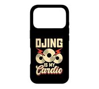 DJing Is My Cardio Retro Vinyl DJ Vintage Music Case for iPhone 17 Pro