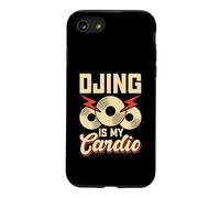 DJing Is My Cardio Retro Vinyl DJ Vintage Music Case for iPhone SE (2020) / 7/8