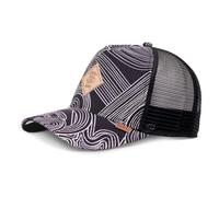 Djinns - MA Pattern Trucker Cap Mesh Cap Hat Cap Hat Caps, black, One Size