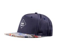 Djinns 5 Panel Snapback Rubber Aztek Cap 5P Baseball Cap Visor Hat Flat