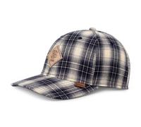 Djinns 6 Panel Cap Truefit Denim Wishy Baseball Logo Leather Patch Buttonstrap