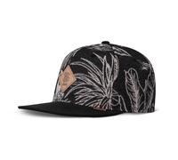 Djinns 6 Panel Snapback Cap Aloha Couch Baseball Cap Flat Brim Allover Print
