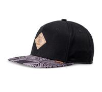 Djinns 6 Panel Snapback Cap Ma Pattern Baseball Cap Cotton Logo Leather Patch