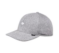 Djinns 6 Panel Snapback Cap TrueFit Heather Plate Heather Grey Basecap Dad Kappe