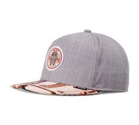 Djinns 6 Panel Snapback Cap Tutanch Linen Rev. Basecap Kappe Patch Cotton New