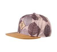 Djinns 6 Panel Snapback Mod Leaf Basecap Brown Cap Hat