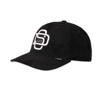 Djinns 6 Panel Truefit Cap 2.0 Hairy Suede Dadcap Logo Stick Baseball Cap Hat