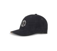 Djinns 6 Panel TrueFit Lazy Classic Cap Baseball Cap Strapback Curved Brim Metal Buckle, black, One Size