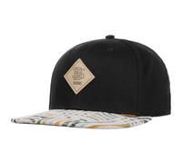 Djinns Braid Rev. Snapback Cap Baseball Flat Brim (One Size - Black)