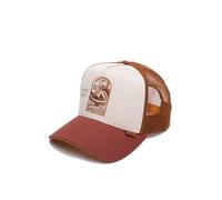 Djinns - DNC Bathing Girl Trucker Cap Mesh Cap Hat Cap Hat Caps, cream/brown, One Size