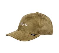 Djinns - DNC Microsuede - 6 Panel TrueFit 2.0 Curved Visor Dad Cap Baseball Cap Hat Caps, Light Olive, One Size