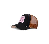 Djinns - DNC Pool (Black/Light Brown) - Trucker Cap Mesh Cap Hat Cap Hat Caps, Black/Light Gum, One Size