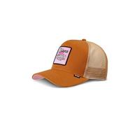 Djinns DNC Pool HFT Trucker Cap Baseball (One Size - Beige-Brown)