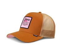Djinns DNC Pool HFT Trucker Cap Baseball (One Size - Beige-Brown)